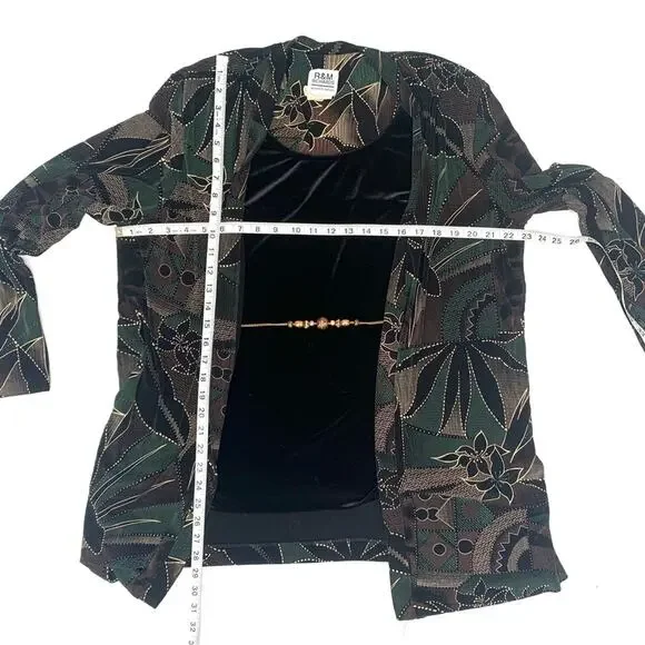 R&M Richards Two Piece Jacket Top - Picture 3 of 11